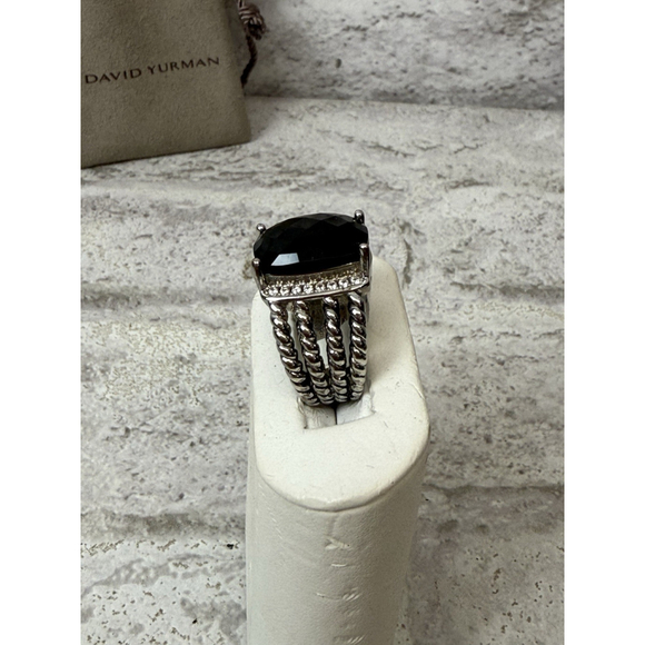 David Yurman David Yurman Wheaton Gemstone & Diamond Ring‎ Women’s Size 7.5 - Picture 3 of 8